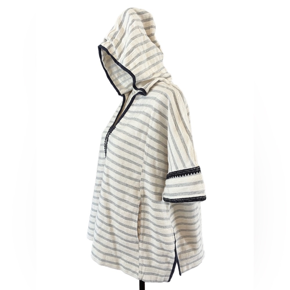 NWOT Madewell Women's Elise Embroidered Hooded Tunic Top Medium Large Pockets - Picture 9 of 15